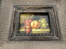 Still Life Painting in Ornate Frame