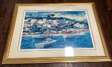 Pencil Signed Limited Edition Framed and Matted Print