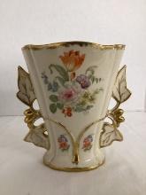 Vintage Fine China Floral Pattern Vase