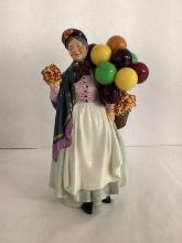 Royal Doulton "Biddy Pennyfarthing" Balloon and Flower Lady Vendor Figurine