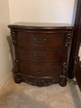 Three Drawer Small Chest Night Stand