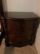 Three Drawer Small Chest Night Stand