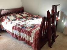 Bunk Bed with Full Lower and Twin Upper