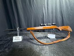 MOSSBERG MOD 800B 243 CAL WITH SCOPE SN#970320
