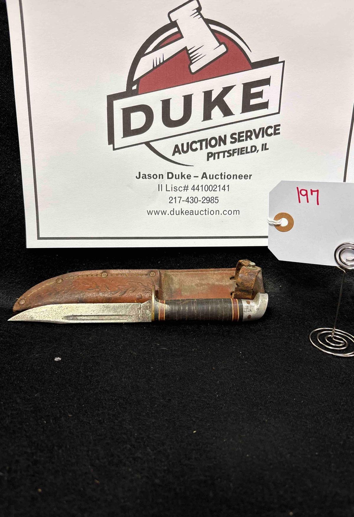 Western - Boulder, Co Small Sheath Knife