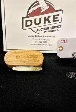 Camillus Yellowjacket in Wooden Box