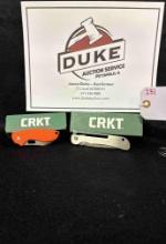 2 - CRKT - Offbeat No 7730 - Pillar Mod 5311GKG (x2)