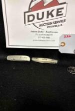 2 - Advertising Knives (x2)