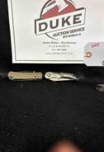 2 - Lock Back Knives (x2)