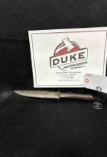 Vintage Handmade Knife - All Steel
