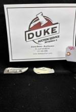 2 - Knives Frost Cutlery (x2)