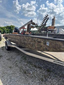 2023 BOAT - MOTOR - TRAILER - EXCEL MODEL 2072 VD VGBM WITH SUZUKI 90 HP 4 STROKE MOTOR, 120 HOURS