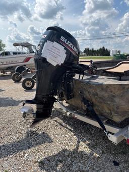 2023 BOAT - MOTOR - TRAILER - EXCEL MODEL 2072 VD VGBM WITH SUZUKI 90 HP 4 STROKE MOTOR, 120 HOURS