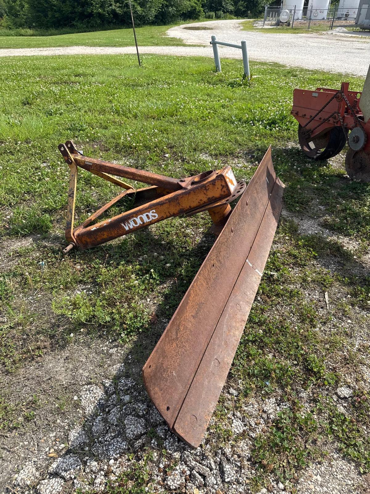 WOODS 6FT 3 POINT BLADE