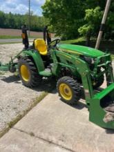2023 JOHN DEERE 3032E DIESEL 4X4 WITH LOADER