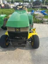 JOHN DEERE MODEL 425 GAS LAWN TRACTOR WITH DECK