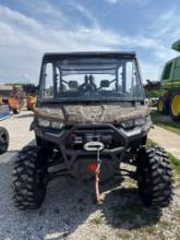 2024 CAN-AM DEFENDER HD MAX10 SIDE BY SIDE 4 DOOR 4WHEEL DRIVE , 2800 MILES WITH LOTS OF EXTRAS