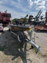 2023 BOAT - MOTOR - TRAILER - EXCEL MODEL 2072 VD VGBM WITH SUZUKI 90 HP 4 STROKE MOTOR, 120 HOURS