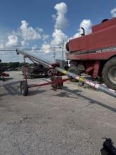 MAYRATH GRAIN AUGER WITH GAS MOTOR - RUNS