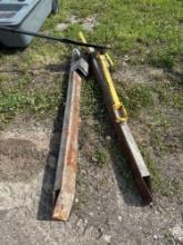 CLAMP ON BUCKET FORKS