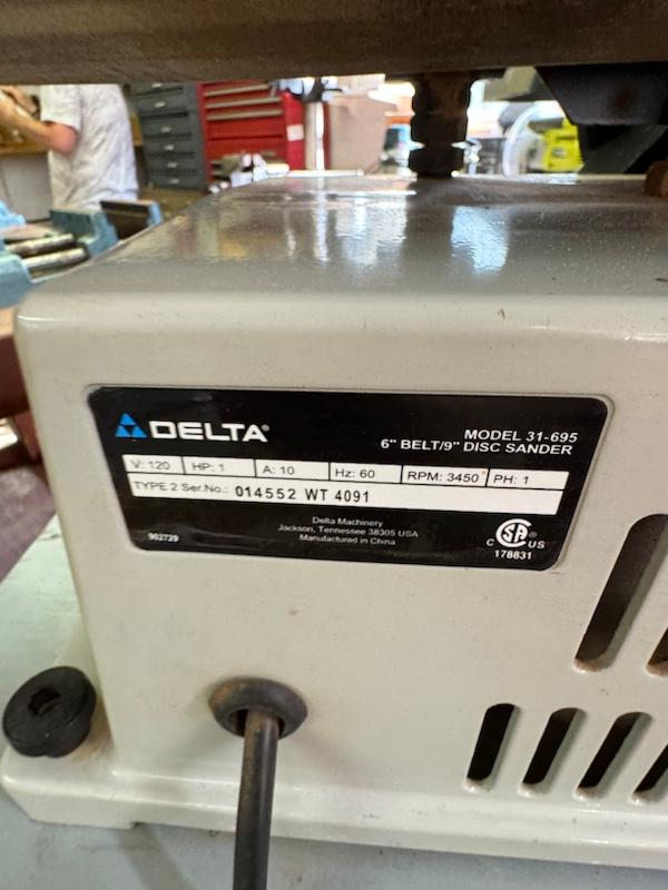 Delta Model 31-695 Sander & Grinder