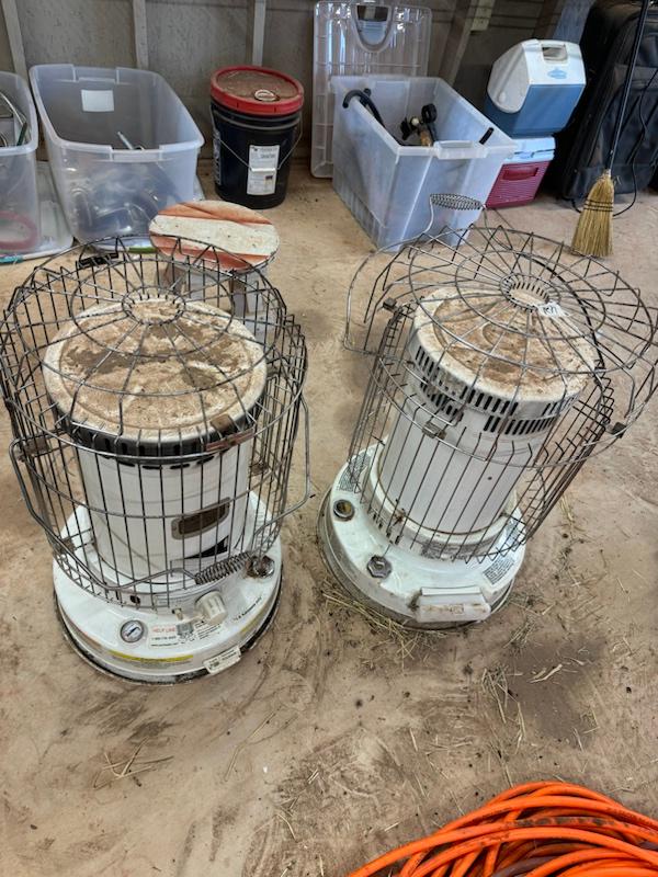 Two Kerosene Heaters Untested