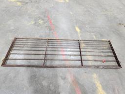 SOLID STEEL GATE 104 IN X 30 IN