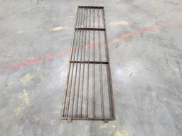 SOLID STEEL GATE 104 IN X 30 IN