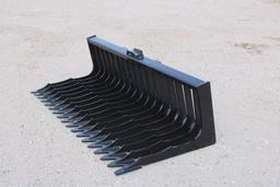 76inch Skid Steer Skeleton Bucket Low SIdes