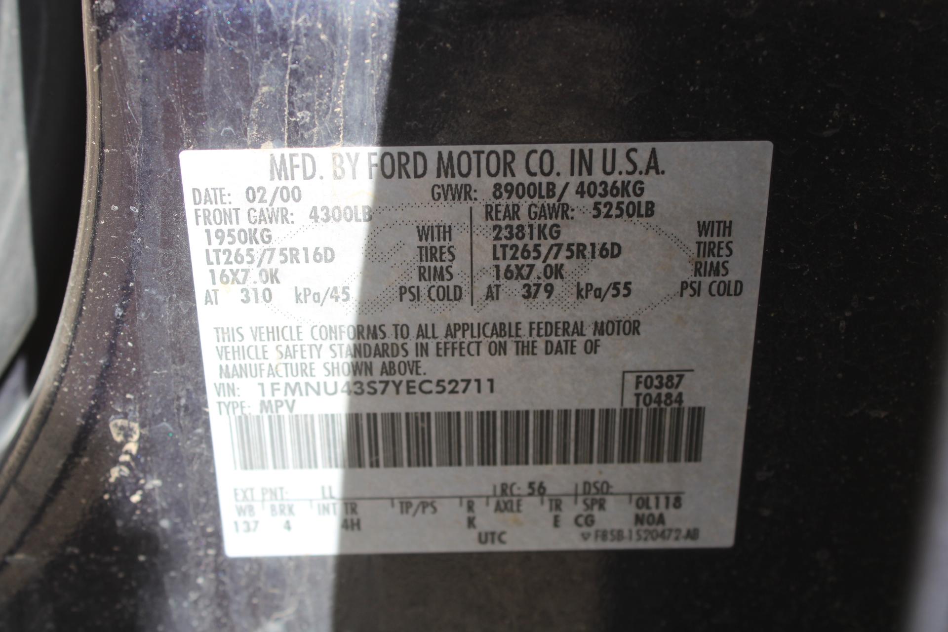 2000 Ford Excursion