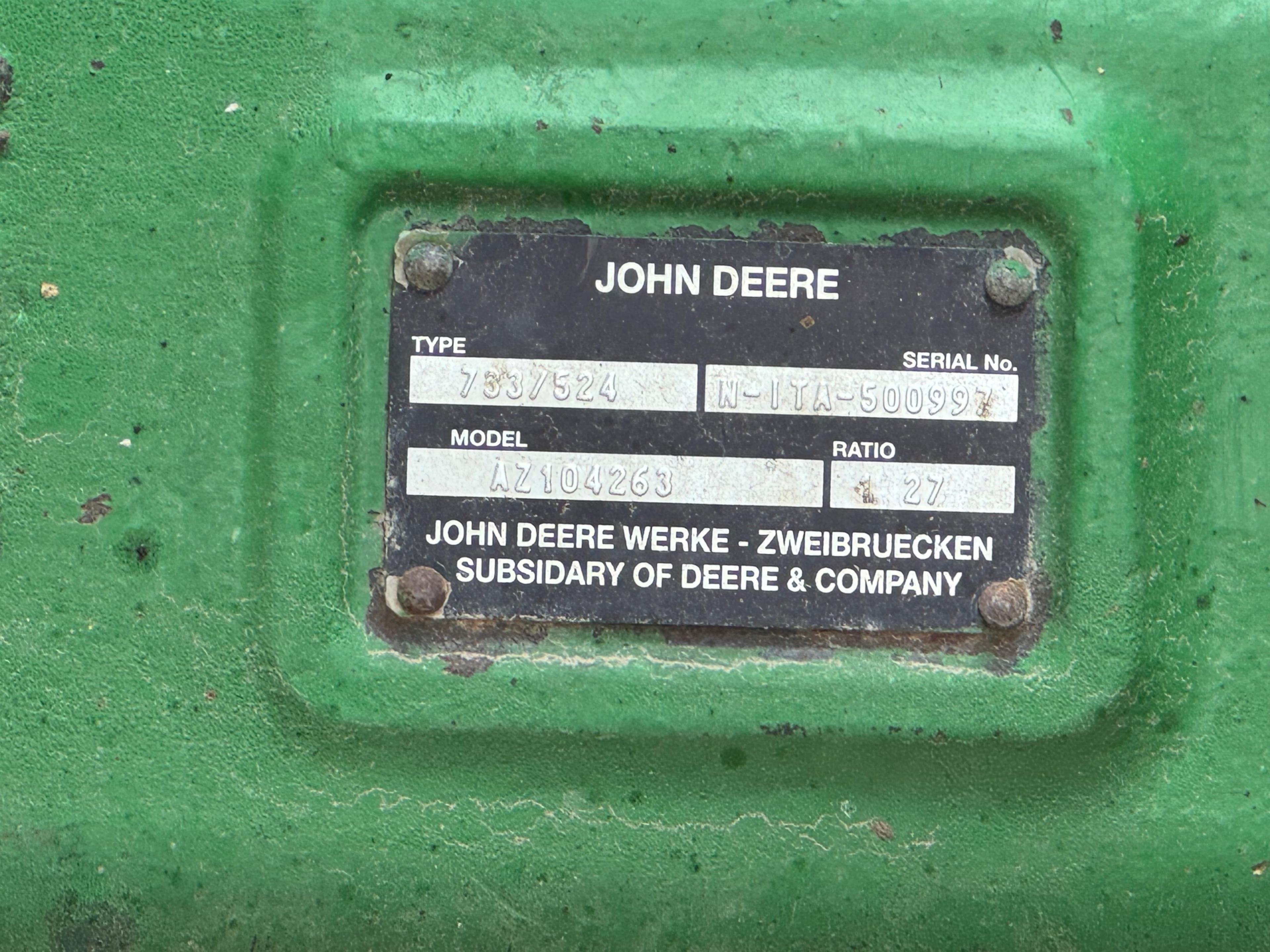 John Deere 7750 Forage Harvester