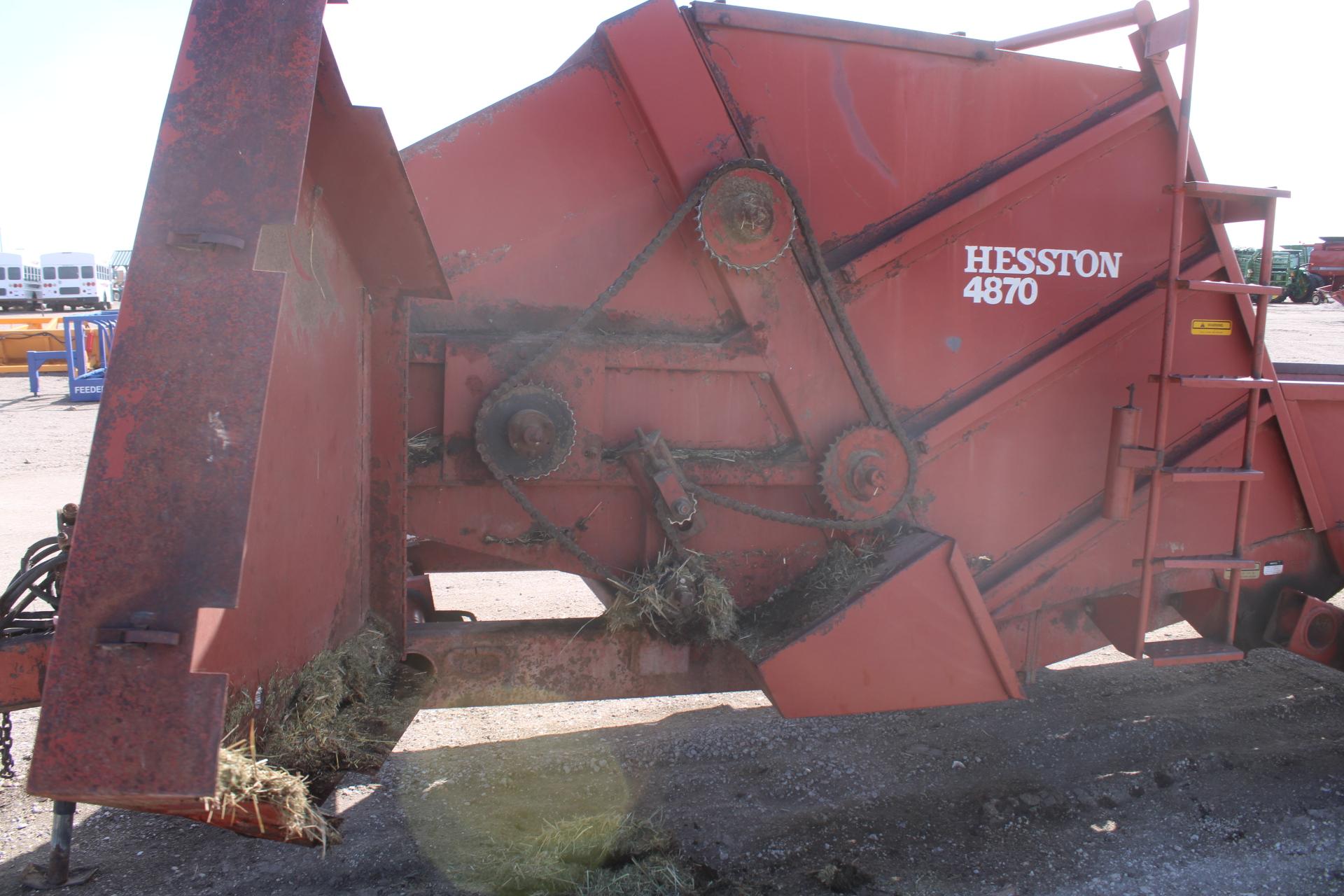 Hesston 4878 Bale Processor