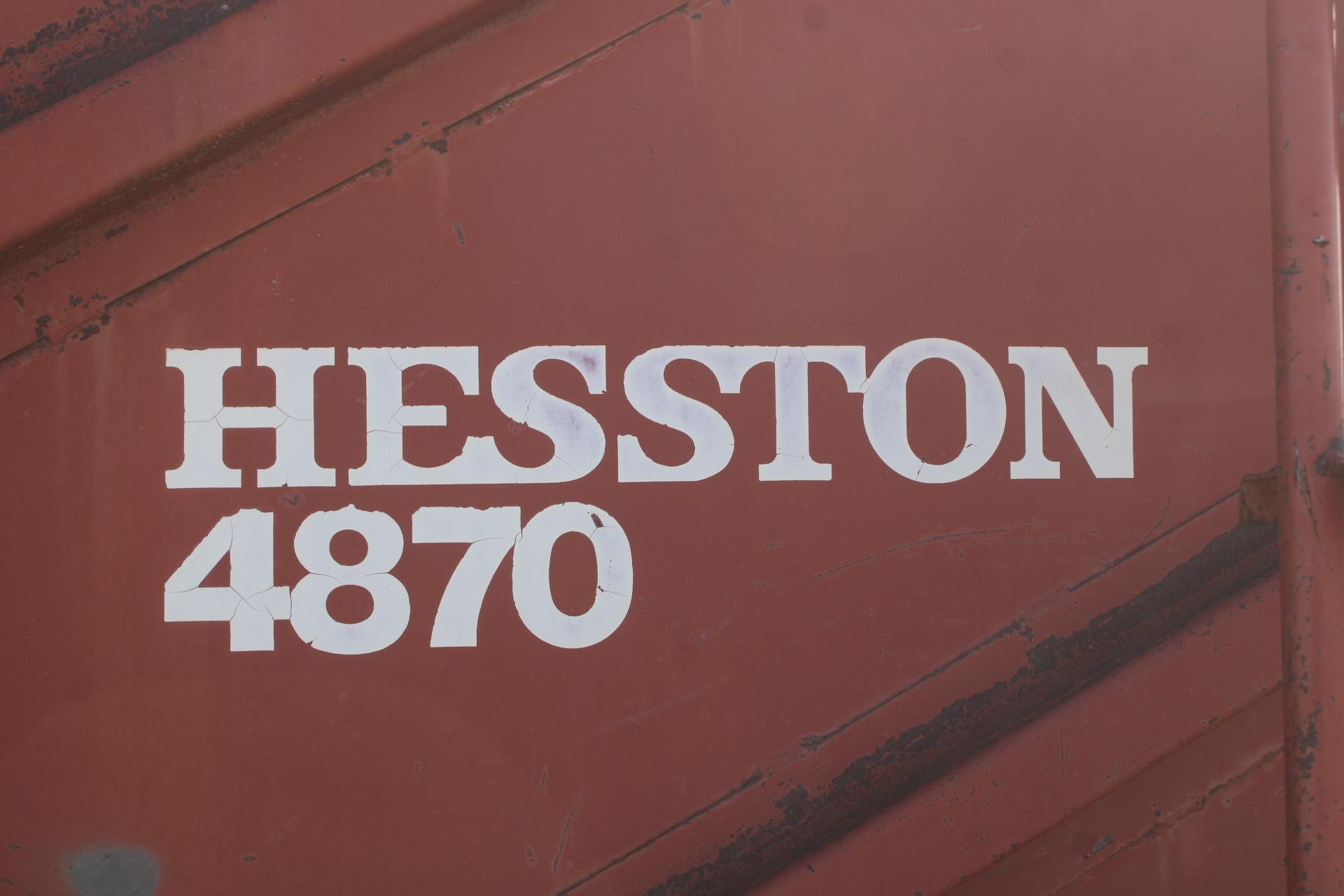 Hesston 4878 Bale Processor