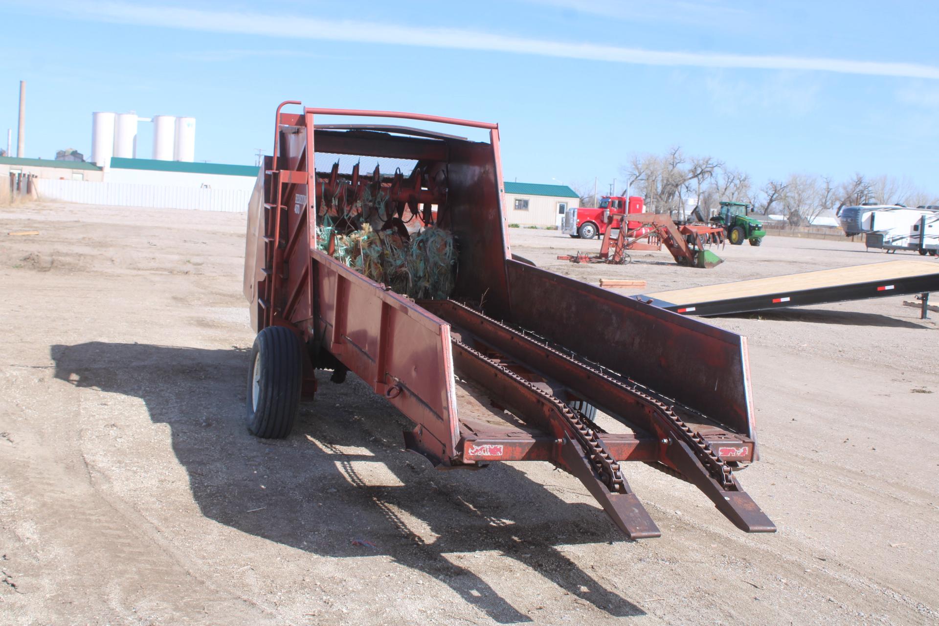 Hesston 4878 Bale Processor