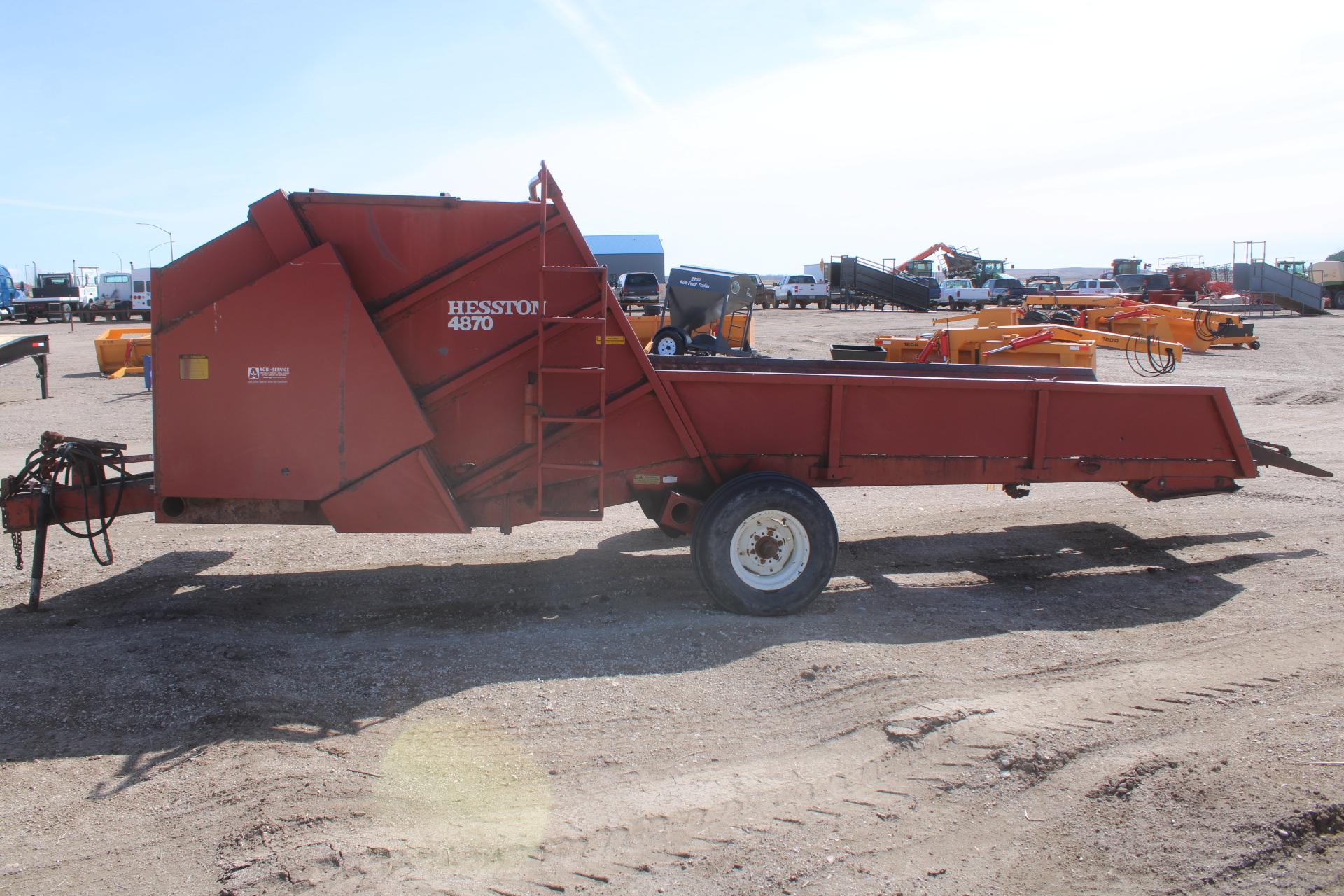 Hesston 4878 Bale Processor