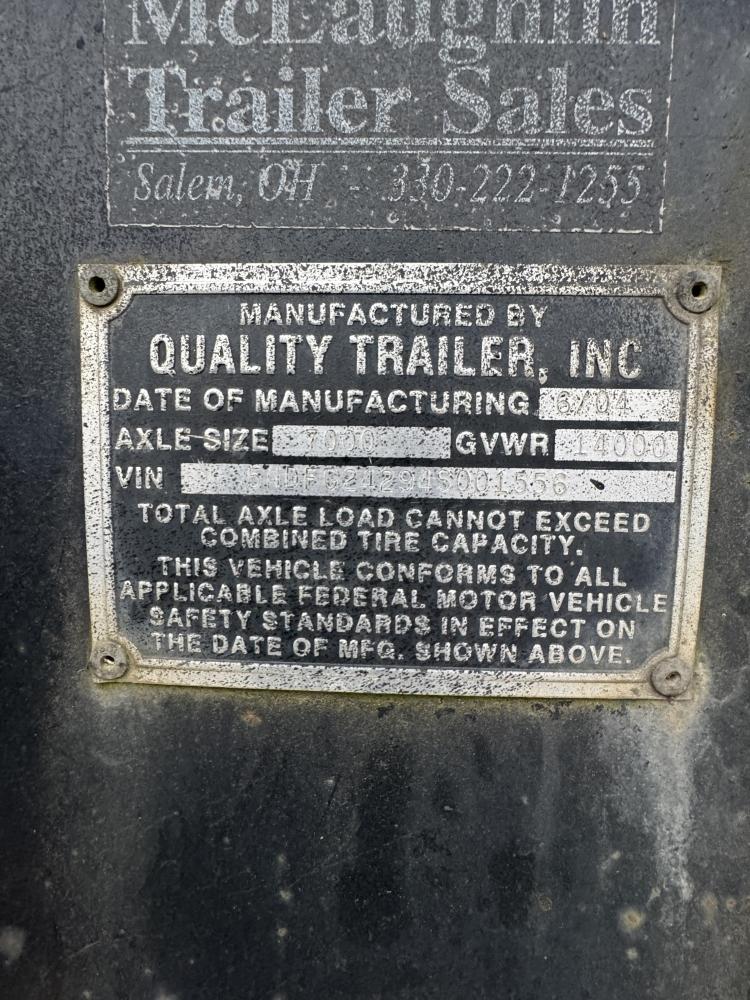 24' GOOSENECK FLATBED TRAILER