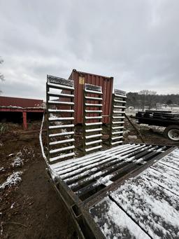 24' GOOSENECK FLATBED TRAILER