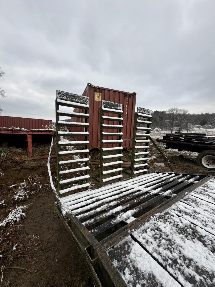 24' GOOSENECK FLATBED TRAILER