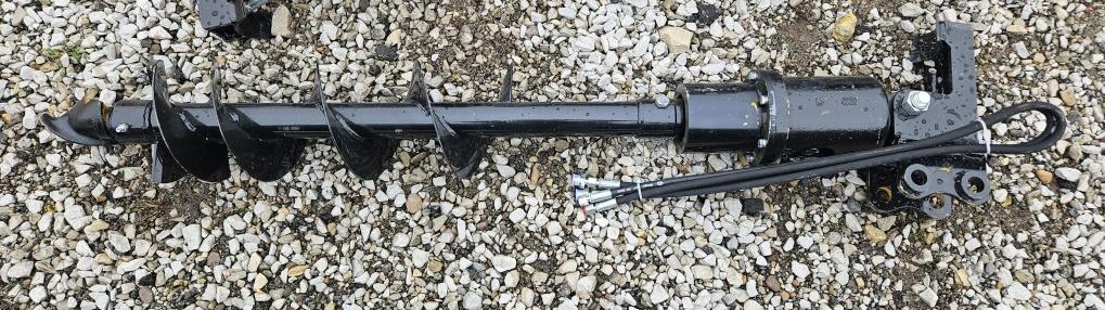 HYDRAULIC  AUGER EXCAVATOR ATTACHMENT