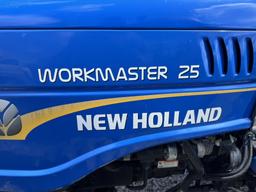 NEW HOLLAND WORKMASTER 25 TRACTOR