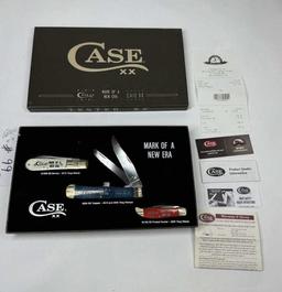 SET OF THREE CASE KNIVES