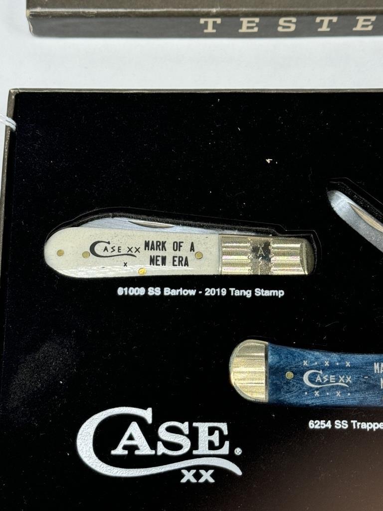 SET OF THREE CASE KNIVES