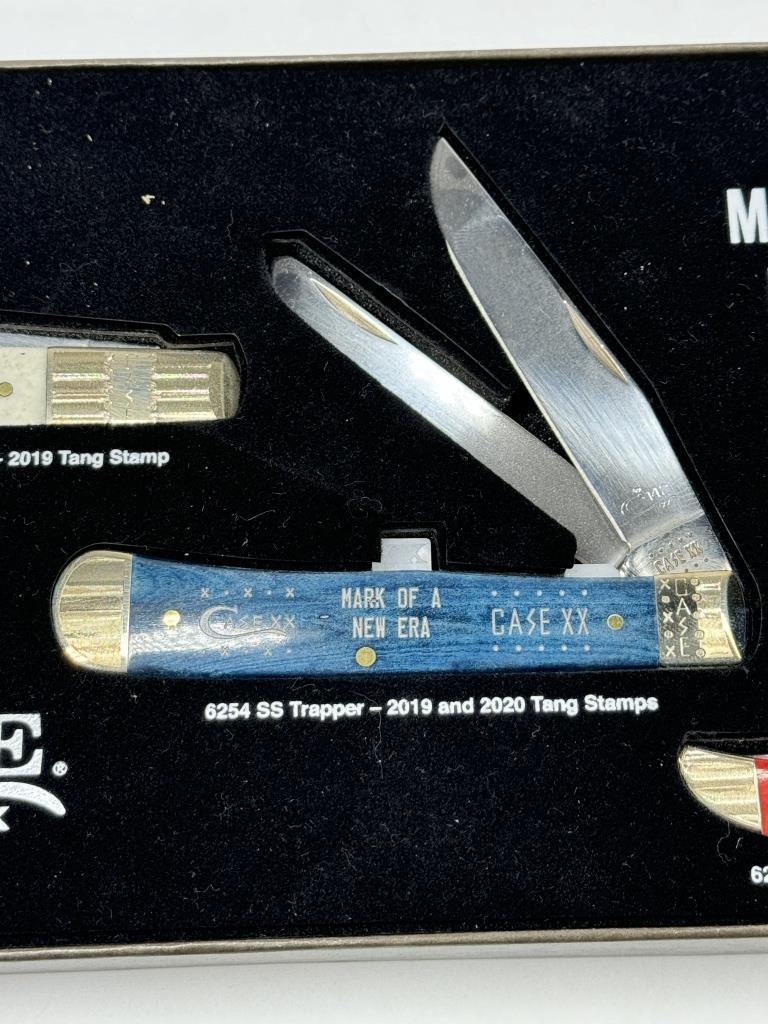 SET OF THREE CASE KNIVES