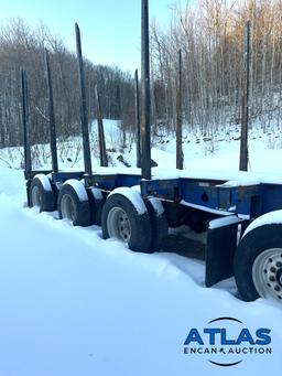 2015 MANAC 23448 LOG trailer