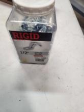 1/2 inch one hole conduit straps