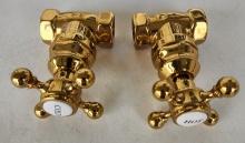 new 3/4 brass newport water spicots