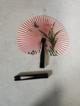 Vintage hand fans