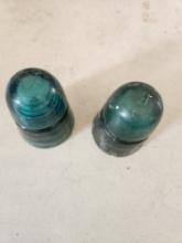 Vintage glass insulators