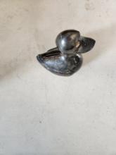 Duck coin bank w/ key