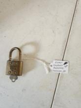 Vintage lock & key